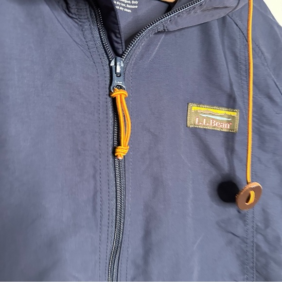 L.L. Bean | Men's Mountain Classic Full-Zip Jacket Nautical Navy Size Medium - Picture 6 of 12